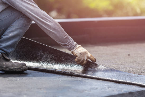 Professional Waterproofing technician working in Centerville, NY